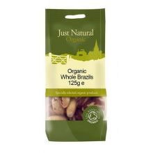 Just Natural, Organic Brazils Whole, 125g